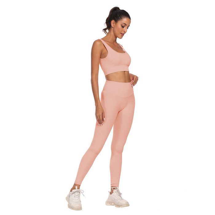 Fitness Yoga Set Crop Top Bra - Image 1