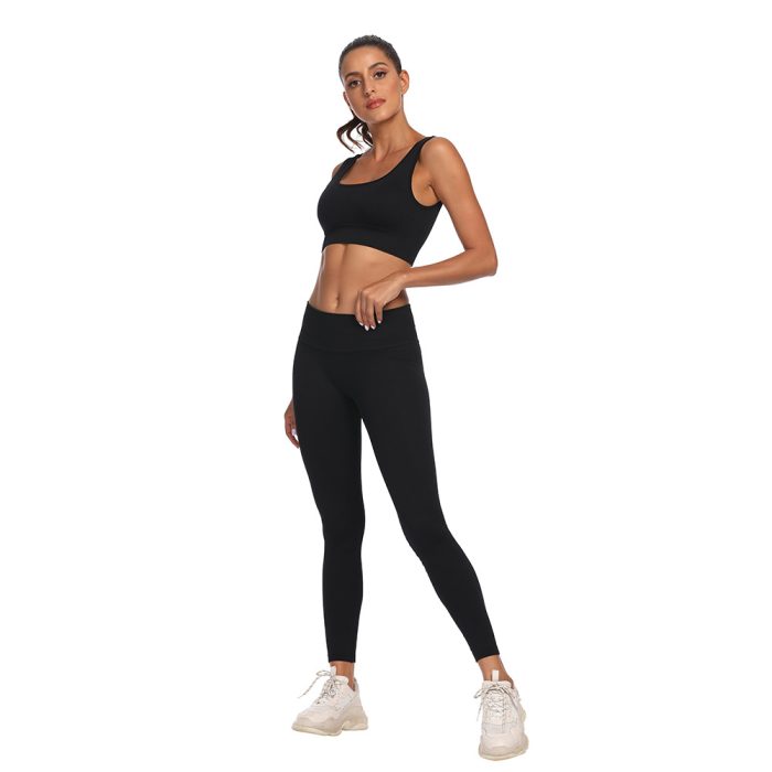 Fitness Yoga Set Crop Top Bra - Image 1